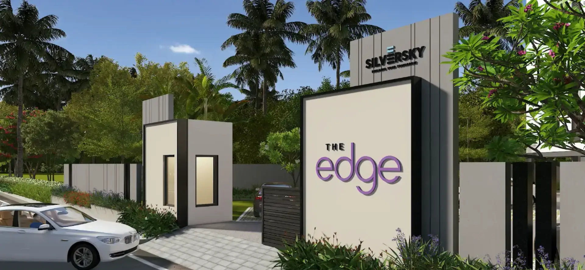 Front elevation The Edge project for Silversky Builders
