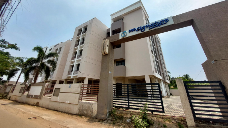 Front elevation of the Flats in Madhavaram at The Edge residential Apartments in Madhavaram