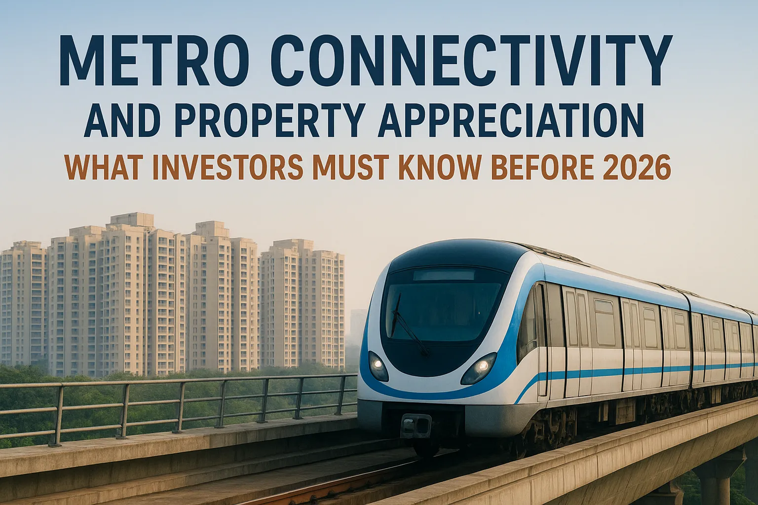Metro Connectivity and Property Appreciation: What Investors Must Know Before 2026