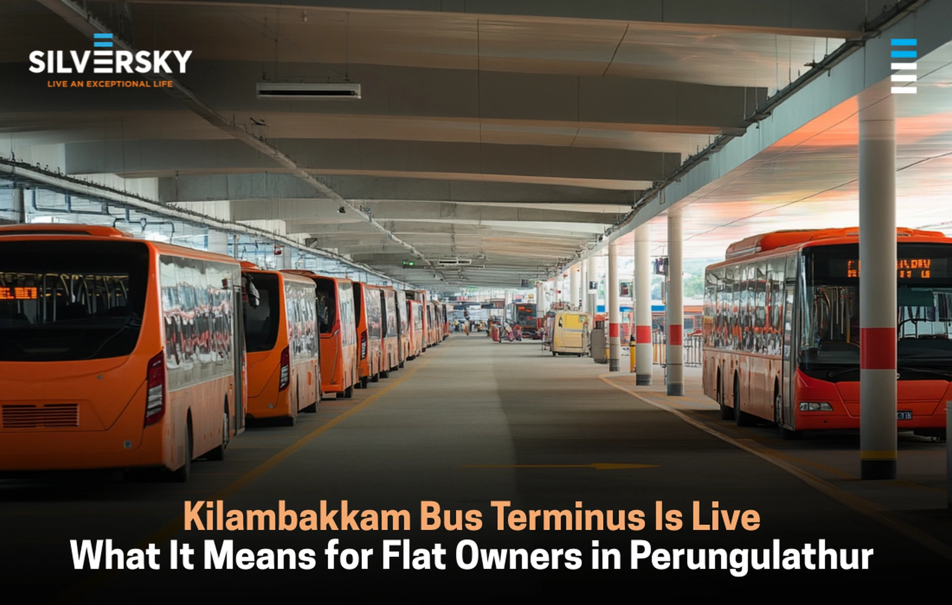 Kilambakkam Bus Terminus Is Live—What It Means for Flat Owners in Perungulathur